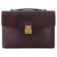 Louis Vuitton Robusto 1 Briefcase Taiga Leather