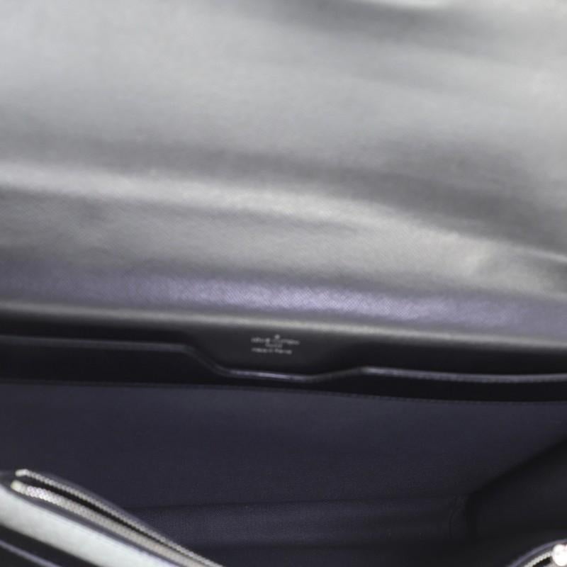 Women's or Men's Louis Vuitton Robusto 2 Briefcase Taiga Leather
