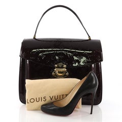 Louis Vuitton Romaine Handbag Monogram Vernis