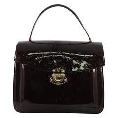 Louis Vuitton Romaine Handbag Monogram Vernis