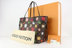 Louis Vuitton Roman Cameo Faces Monogram Fornasetti Neverful MM Tote Bag 250lv13