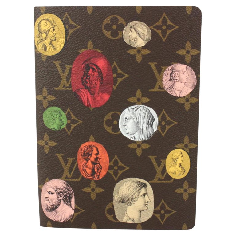 Louis Vuitton Roman Faces Fornasetti Clemence Notebook 13LVL1223 For Sale  at 1stDibs
