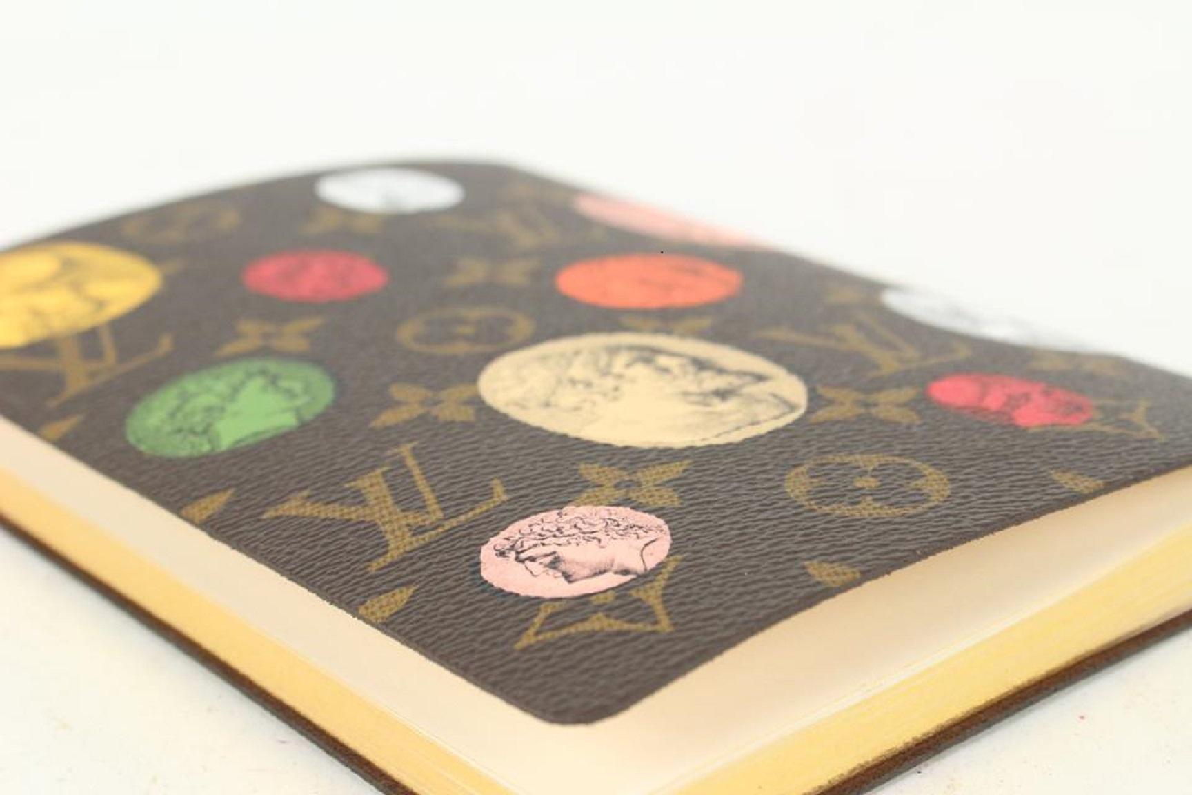 Louis Vuitton Roman Faces Monogram Fornasetti Clemence Notebook 239lv2 5