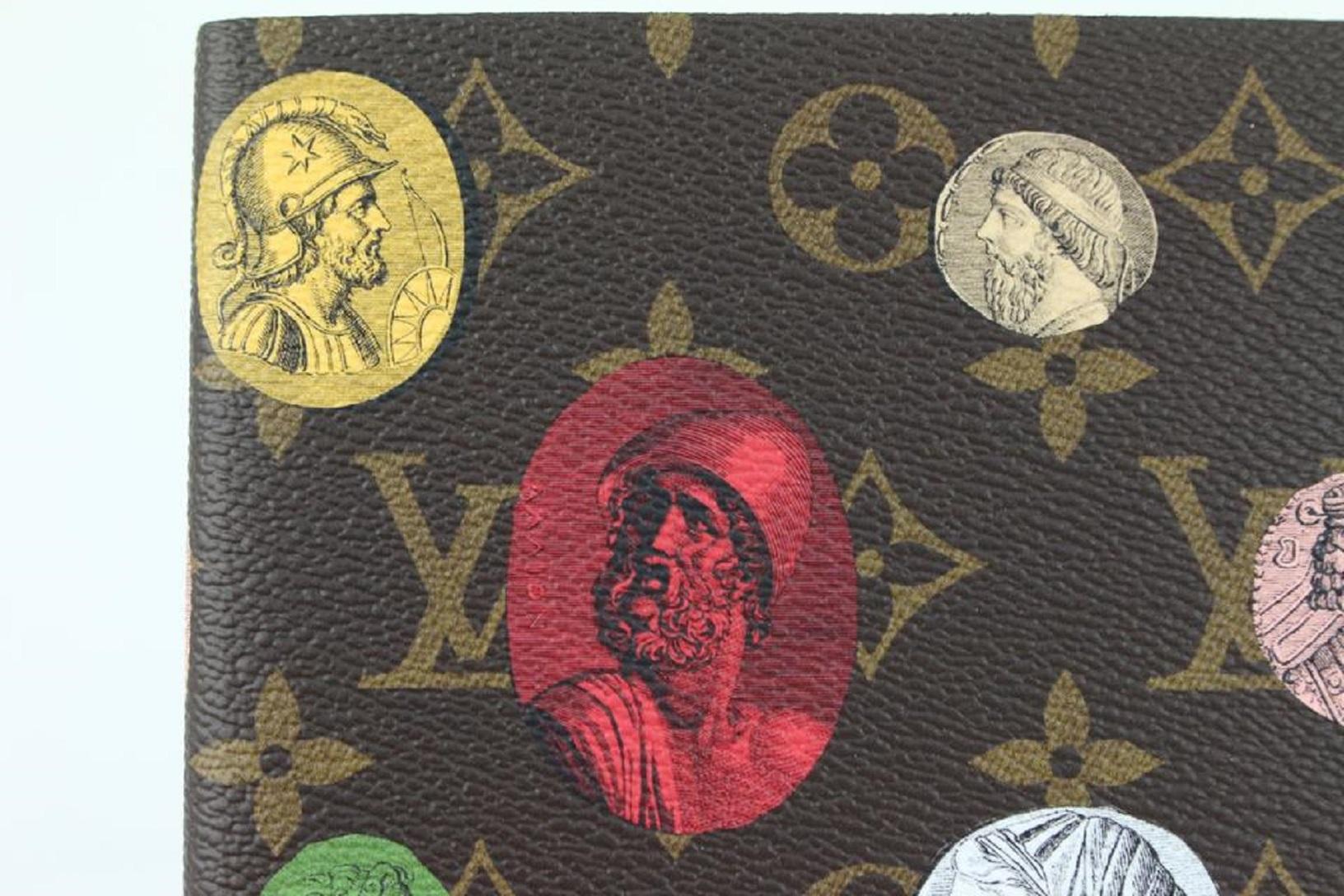 Louis Vuitton Roman Faces Monogram Fornasetti Clemence Notebook 239lv2 6