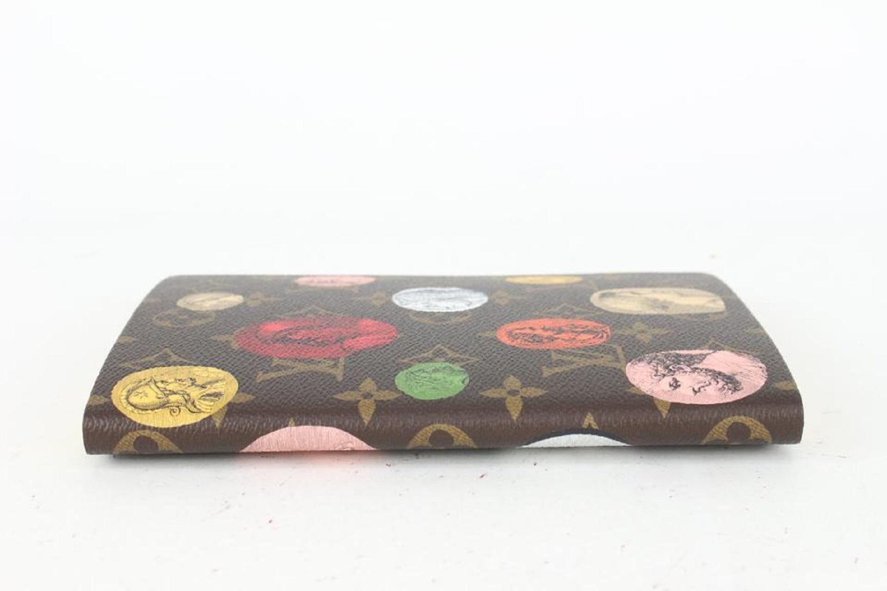 Louis Vuitton Roman Faces Monogram Fornasetti Clemence Notebook 239lv2 2