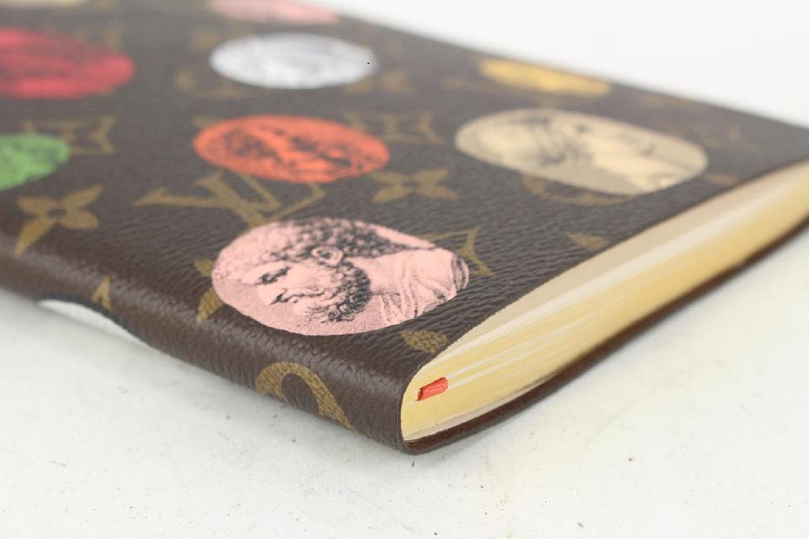 Louis Vuitton Roman Faces Monogram Fornasetti Clemence Notebook 239lv2 4