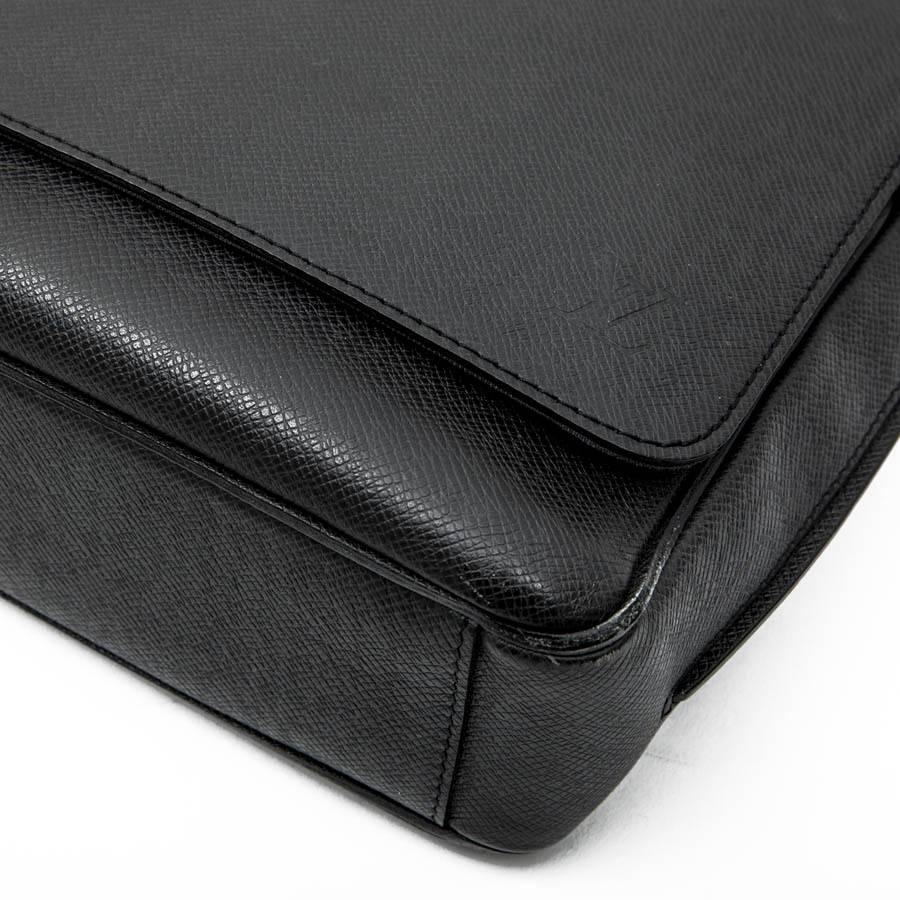 LOUIS VUITTON 'Roman' Flap Bag in Slate Color Taiga Leather 2