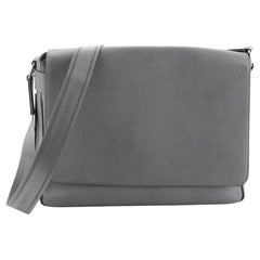 Louis Vuitton Roman Handbag Taiga Leather GM