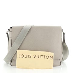Louis Vuitton Roman Handbag Taiga Leather MM