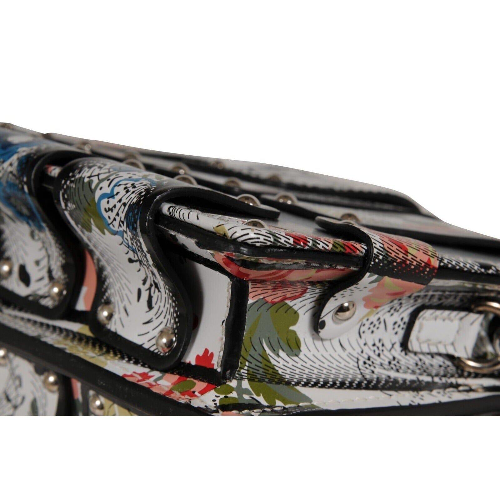 Louis Vuitton - Petite pochette à bandoulière argentée à fleurs romantiques en vente 11