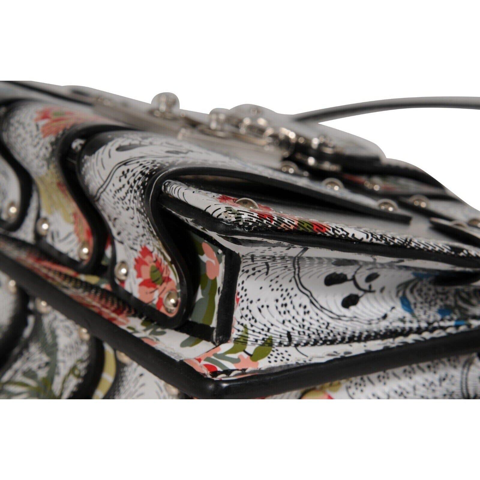 Louis Vuitton - Petite pochette à bandoulière argentée à fleurs romantiques en vente 12