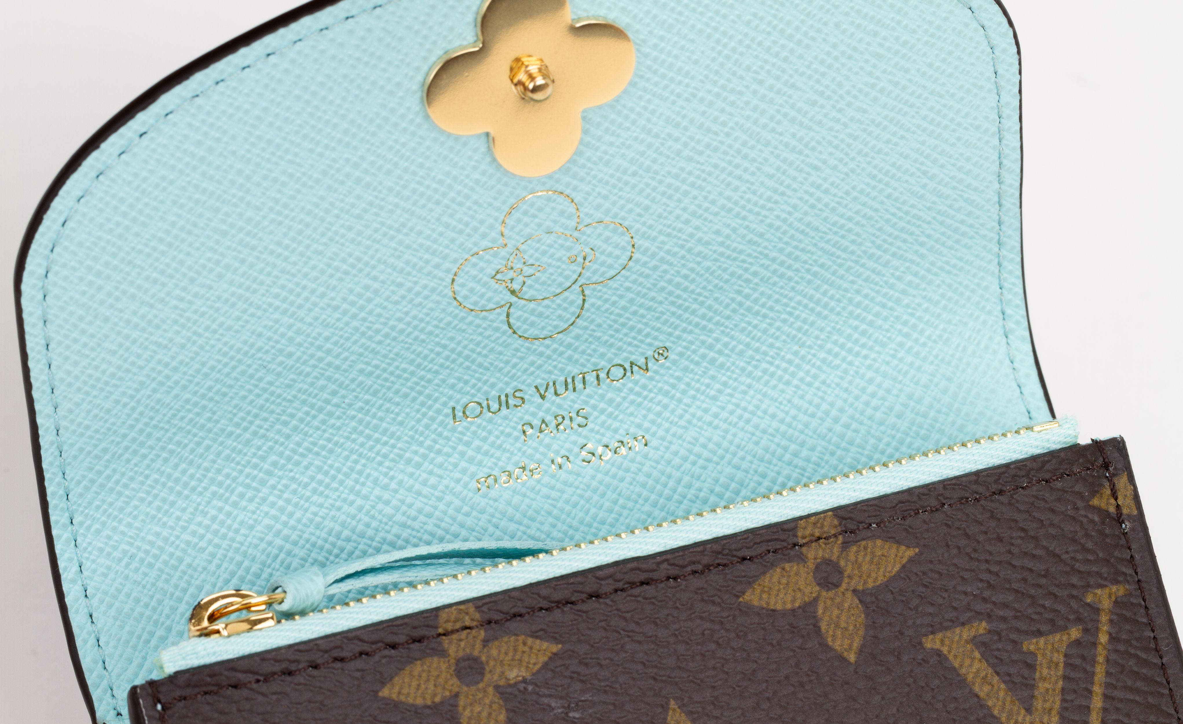 Women's or Men's Louis Vuitton Rosalie Coin Purse NIB For Sale