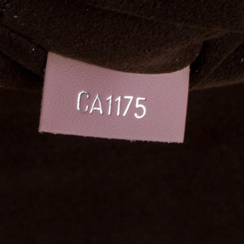 Louis Vuitton Rose Ballerine Epi Leather Cluny MM Bag 1
