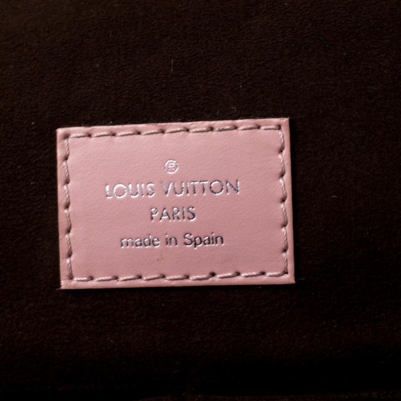Louis Vuitton Rose Ballerine Epi Leather Cluny MM Bag 2
