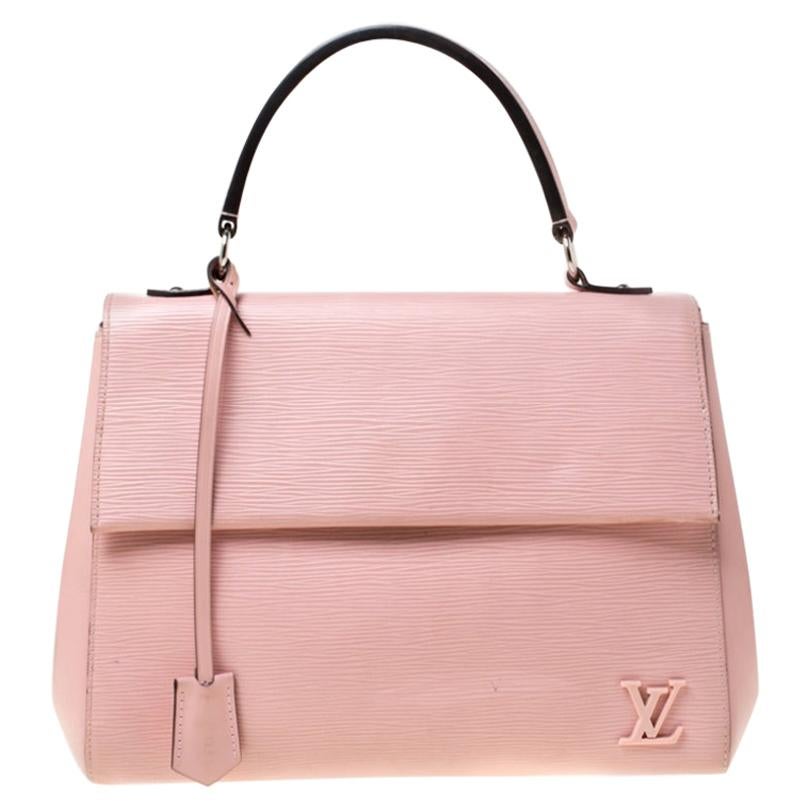 Louis Vuitton Rose Ballerine Epi Leather Cluny MM Bag
