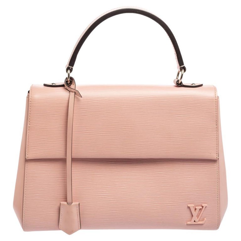 Louis Vuitton Rose Ballerine Epi Leather Cluny MM Bag at 1stDibs