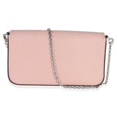 Louis Vuitton Rose Ballerine Epi Leather Félicie Pochette