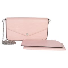 Louis Vuitton Rose Ballerine Epi Leather Félicie Pochette