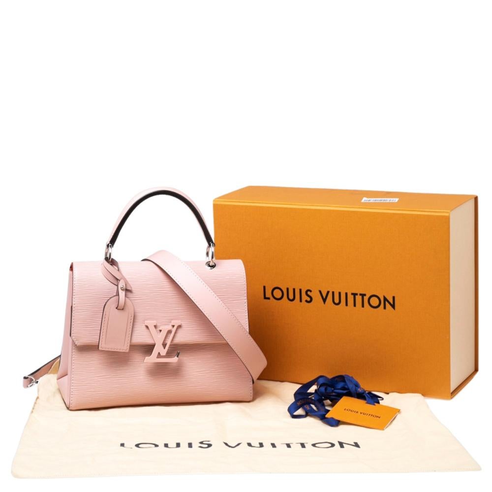 Louis Vuitton Rose Ballerine Epi Leather Grenelle PM Bag 2