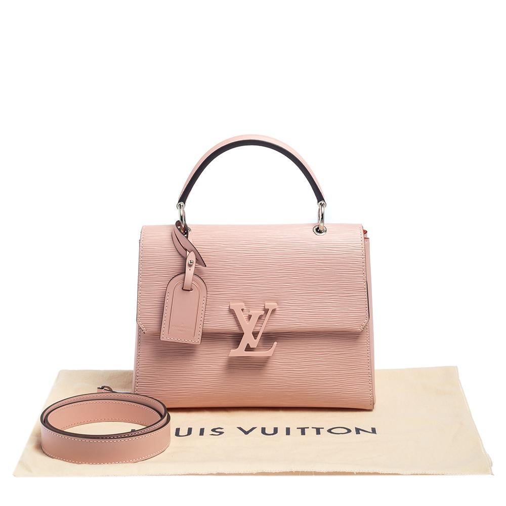 Louis Vuitton Rose Ballerine Epi Leather Grenelle PM Bag 4
