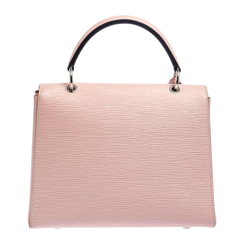 Louis Vuitton Rose Ballerine Epi Leather Cluny BB Bag at 1stDibs