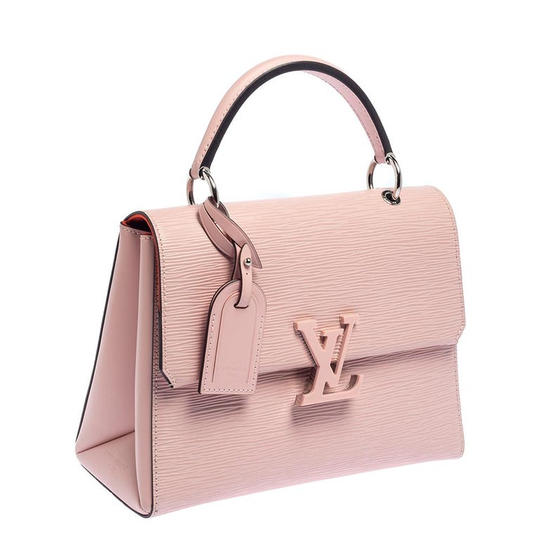 Louis Vuitton Rose Ballerine Epi Leather Grenelle PM Bag at 1stDibs