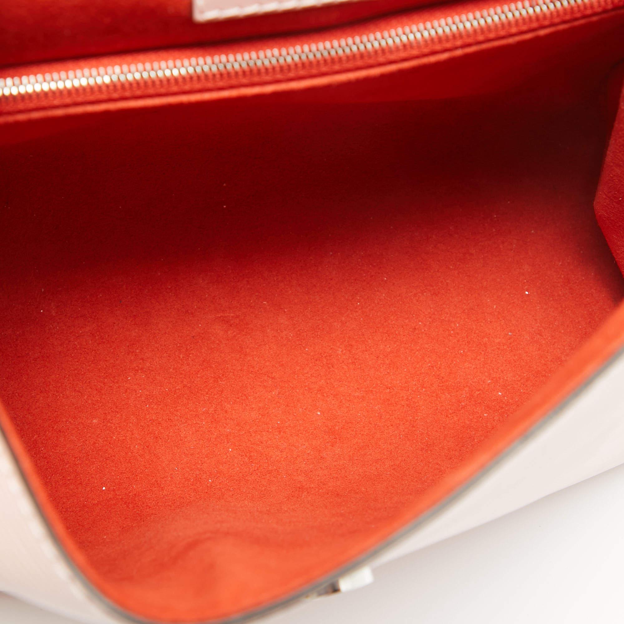 Louis Vuitton Rose Ballerine Epi Leather Grenelle PM Bag For Sale 1