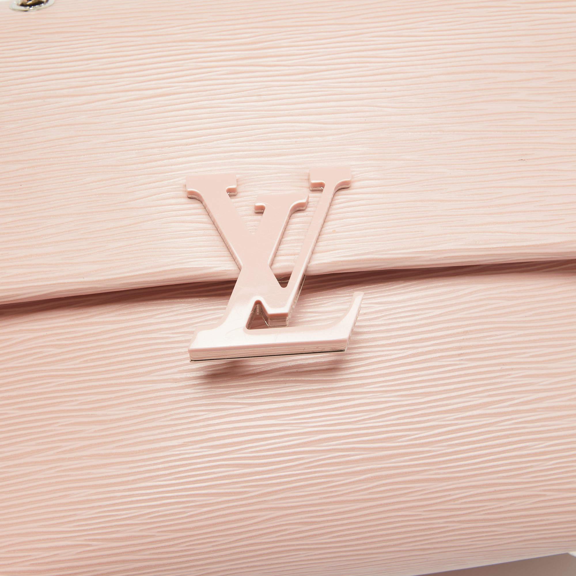 Louis Vuitton Rose Ballerine Epi Leather Grenelle PM Bag 2