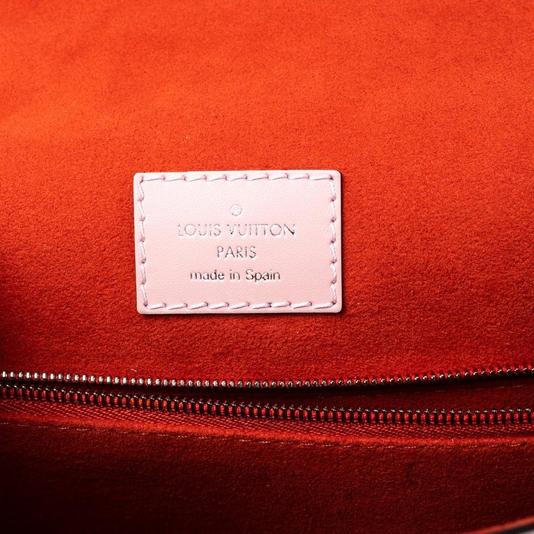 Louis Vuitton Rose Ballerine Epi Leather Grenelle PM Bag Louis Vuitton