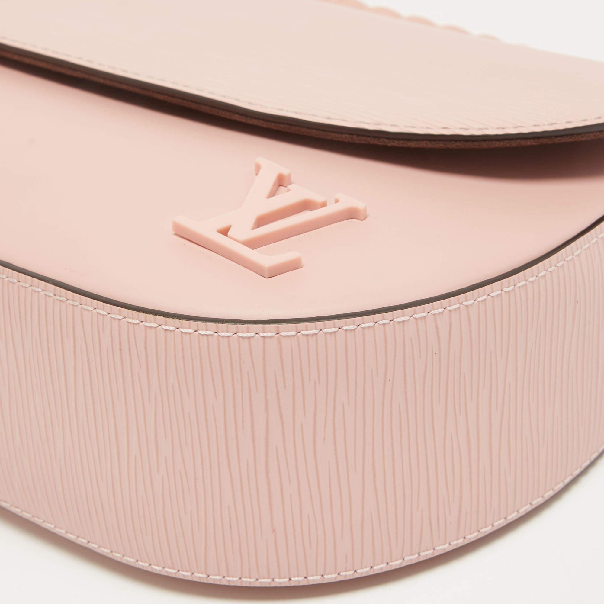 Louis Vuitton Rose Ballerine Epi Leather Luna Bag 9
