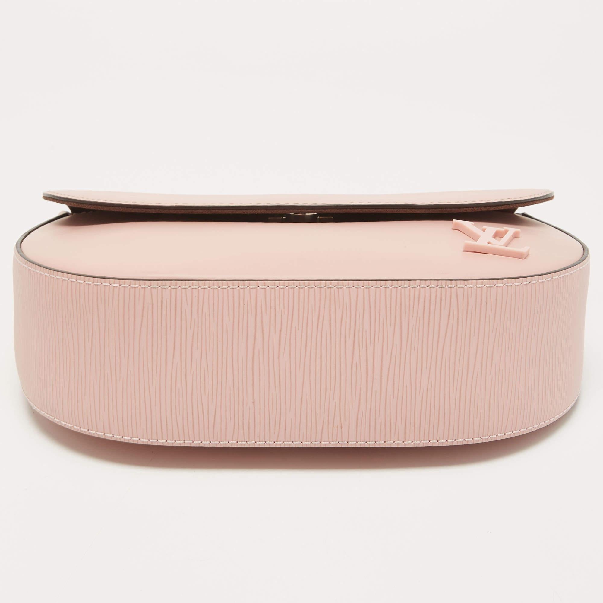 Louis Vuitton Rose Ballerine Epi Leather Luna Bag 1
