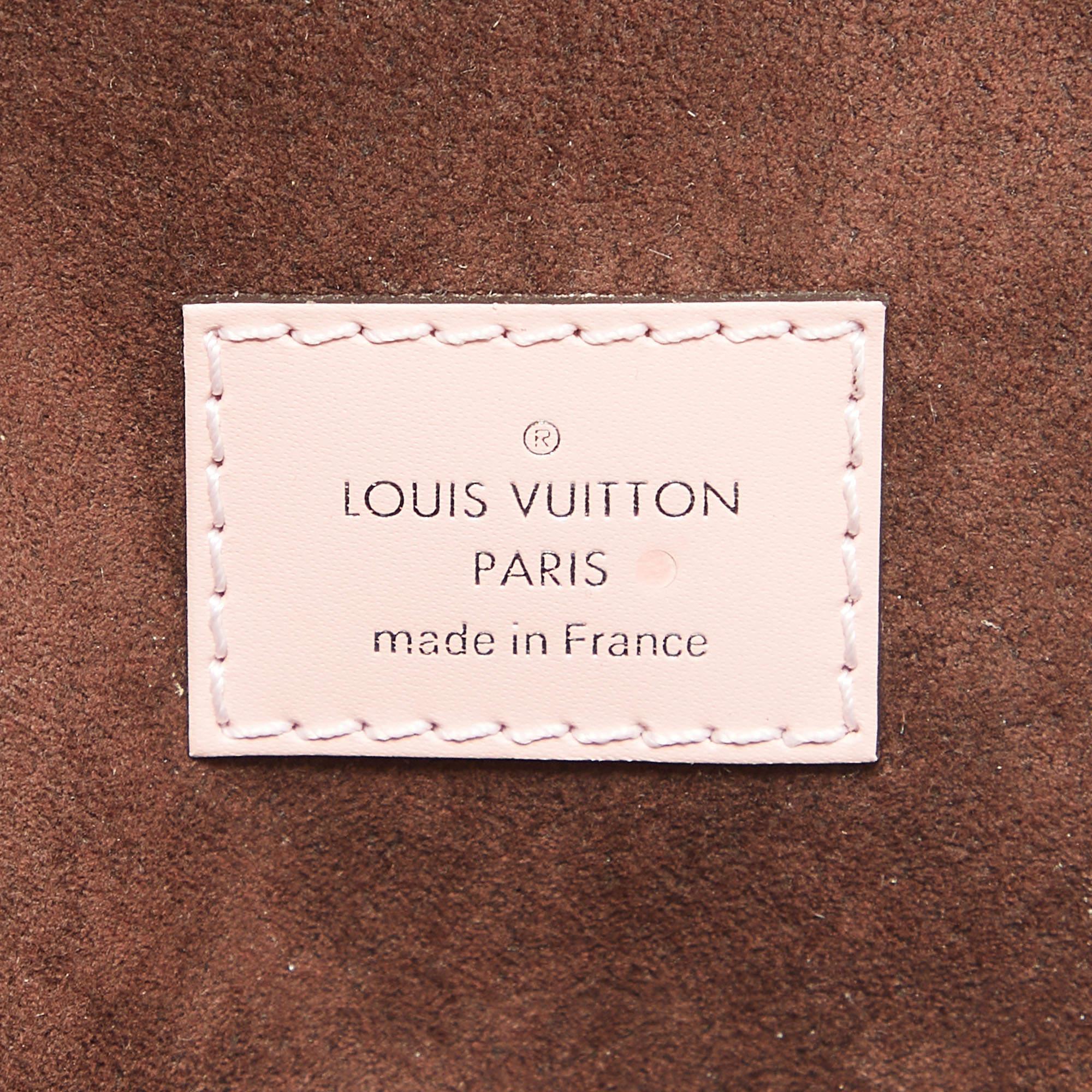 Louis Vuitton Rose Ballerine Epi Leather Luna Bag 2