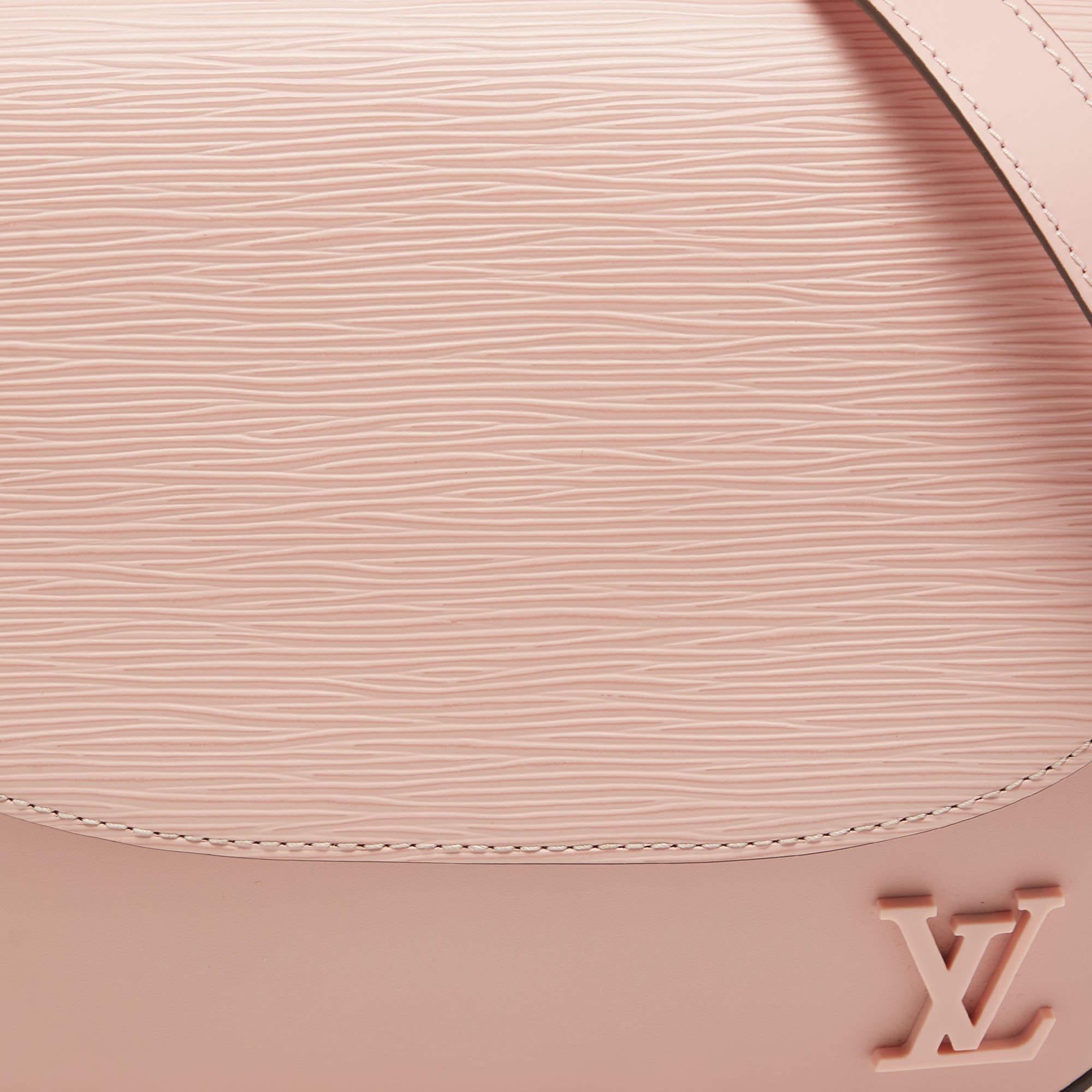 Louis Vuitton Rose Ballerine Epi Leather Luna Bag 4