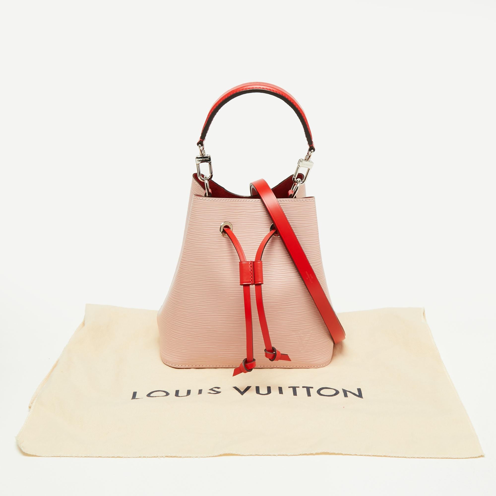 Louis Vuitton Rose/Ballerine Epi Leather NeoNoe BB Bag 4