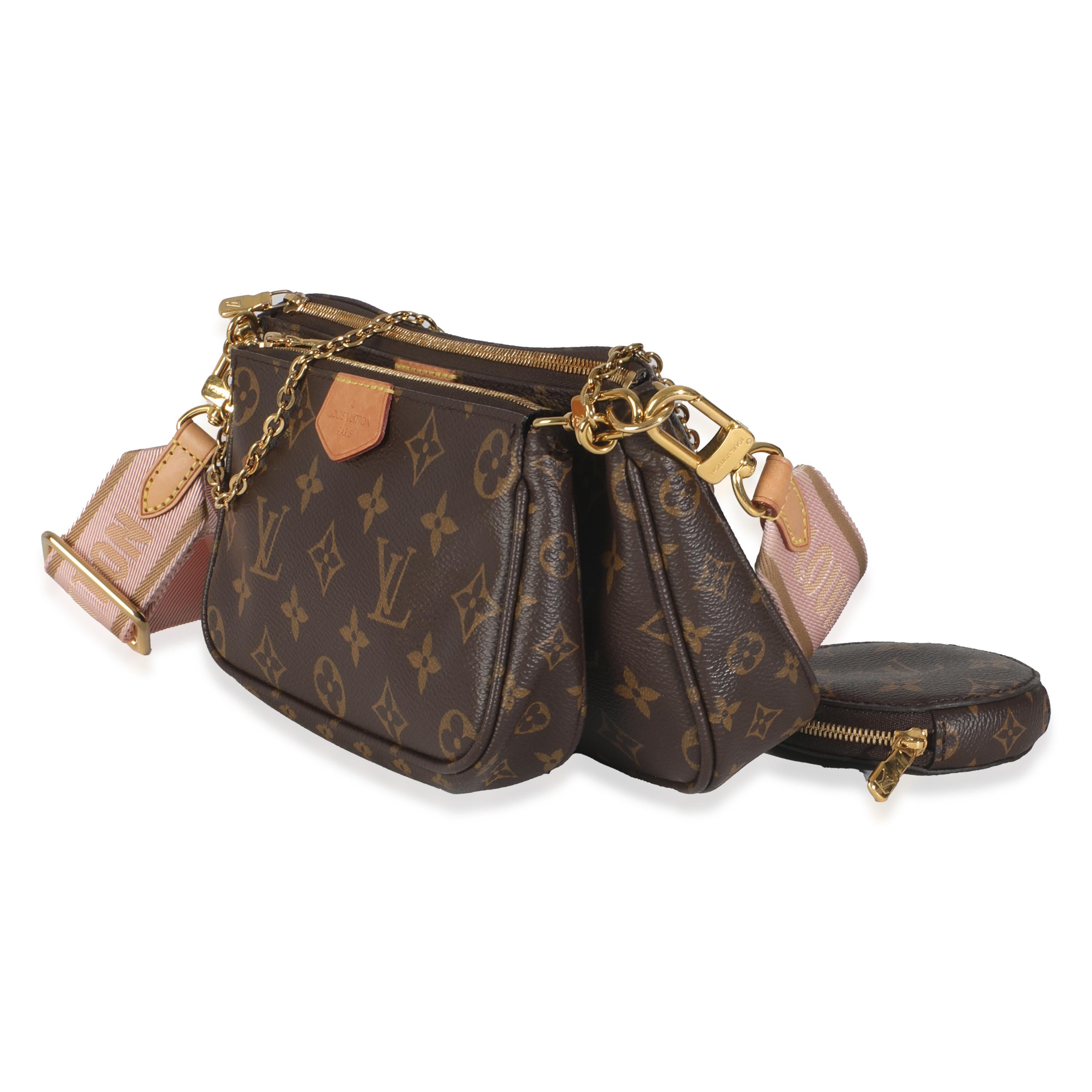 Titolo dell'elenco: Louis Vuitton Rose Ballerine Monogram Tela Multi Pochette Accessori
SKU: 146010
MSRP: 2620.00 USD
Condizioni: Usato 
Condizioni della borsa: Molto buono
Commenti sulle condizioni: L'articolo è in ottime condizioni con lievi segni