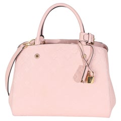 Louis Vuitton Rose Ballerine Monogram Empreinte Montaigne MM