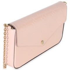 Louis Vuitton Rose Ballerine Monogram Vernis Felicie Pochette