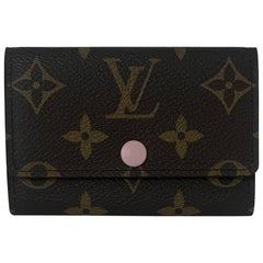 Louis Vuitton Rose Ballerine Pink & Monogram Multicles 6 Key Holder M60701