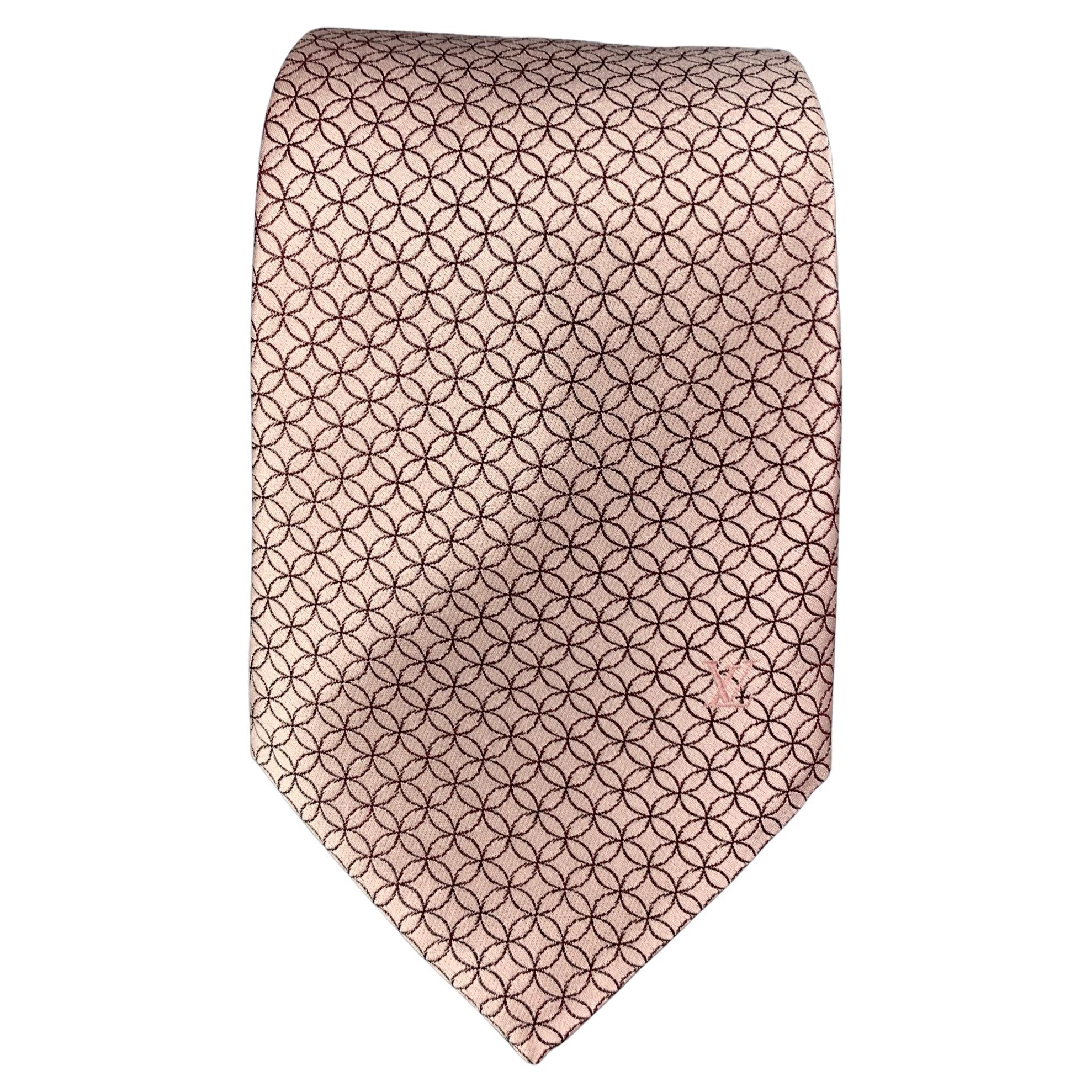 louis vuitton grey tie