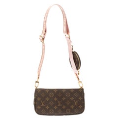 Louis Vuitton Rose Clair Monogram Canvas Multi Pochette Accessoires