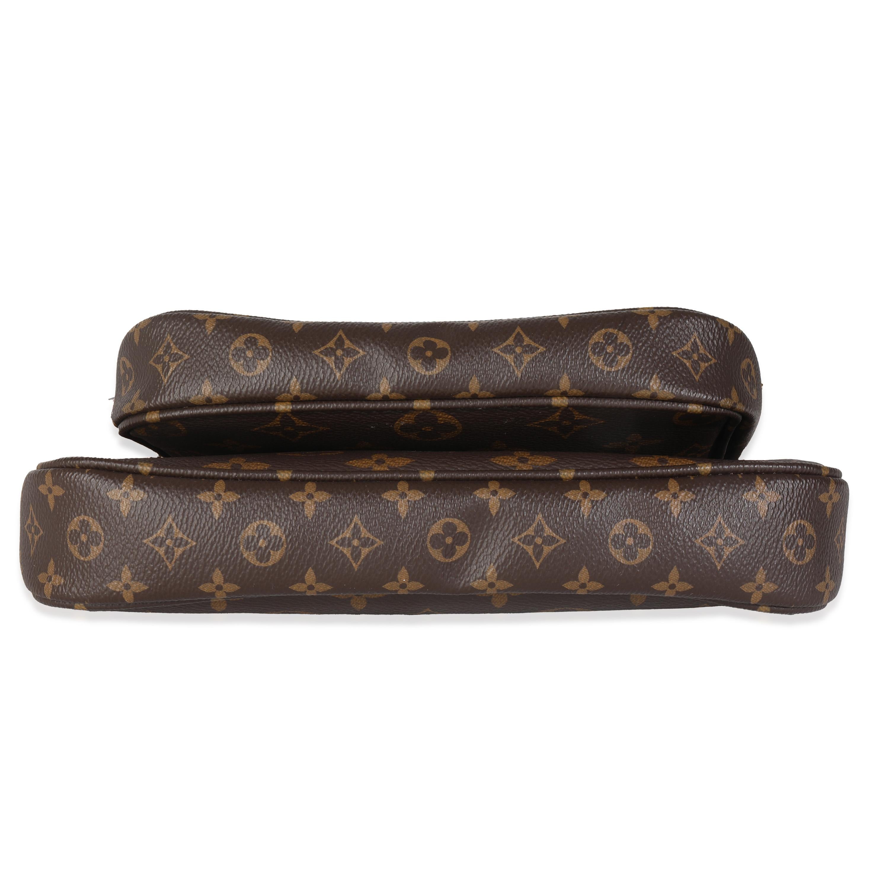 Louis Vuitton Rose Clair Monogram Canvas Multi Pochette Accessoires 3