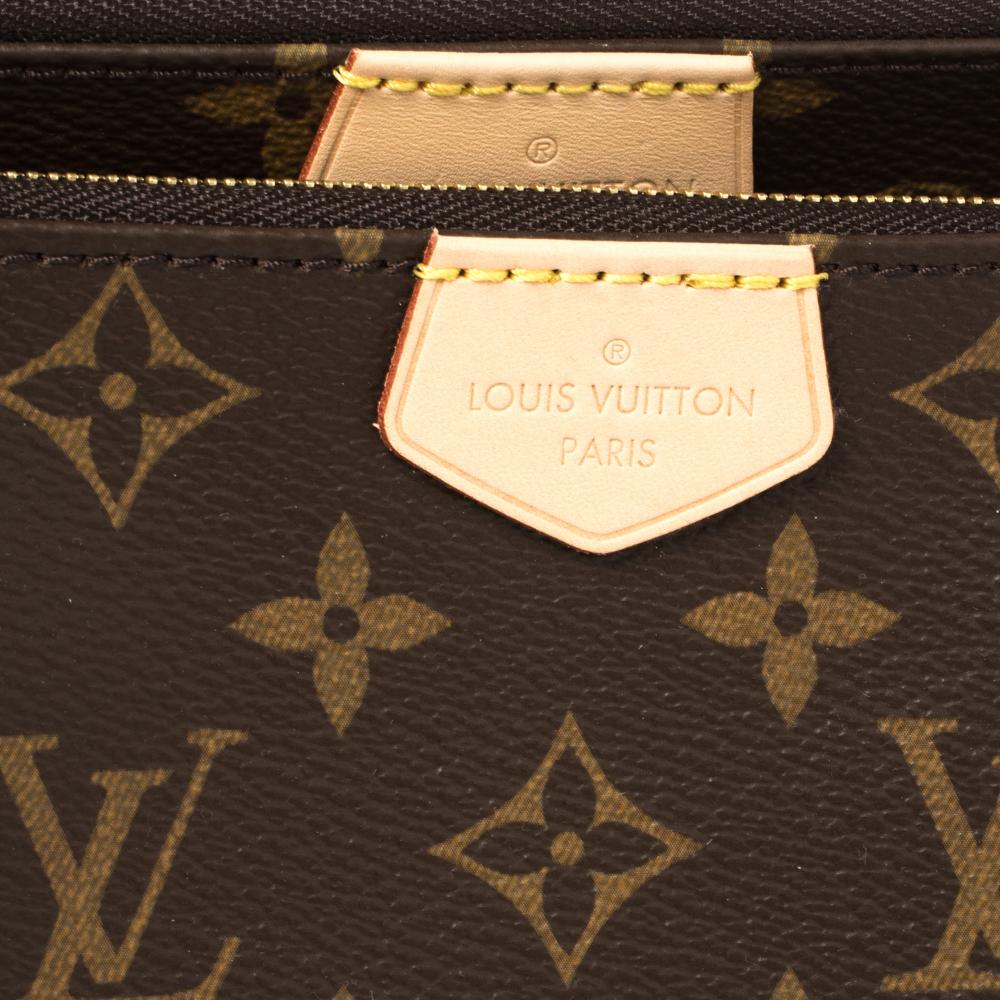 Louis Vuitton Rose Clair Monogram Canvas Multi Pochette Accessoires 3