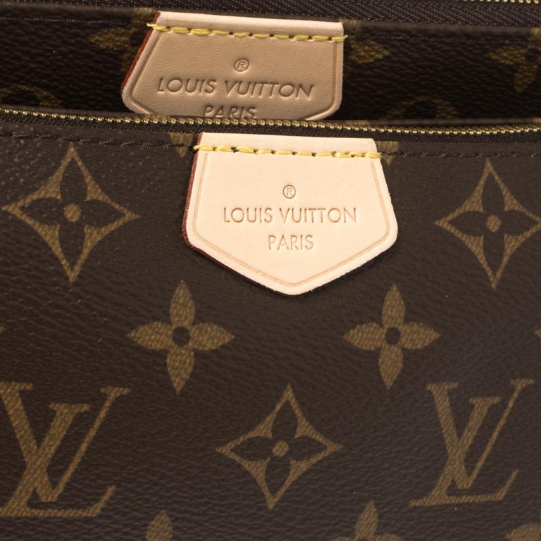 Louis Vuitton Multi Pochette - 35 For Sale on 1stDibs  lv bag multi  pochette price, lv pochette bag, louis vuitton multi pochette accessoires  monogram rose clair