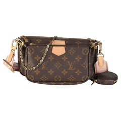 Louis Vuitton Rose Clair Monogram Canvas Multi Pochette Accessoires