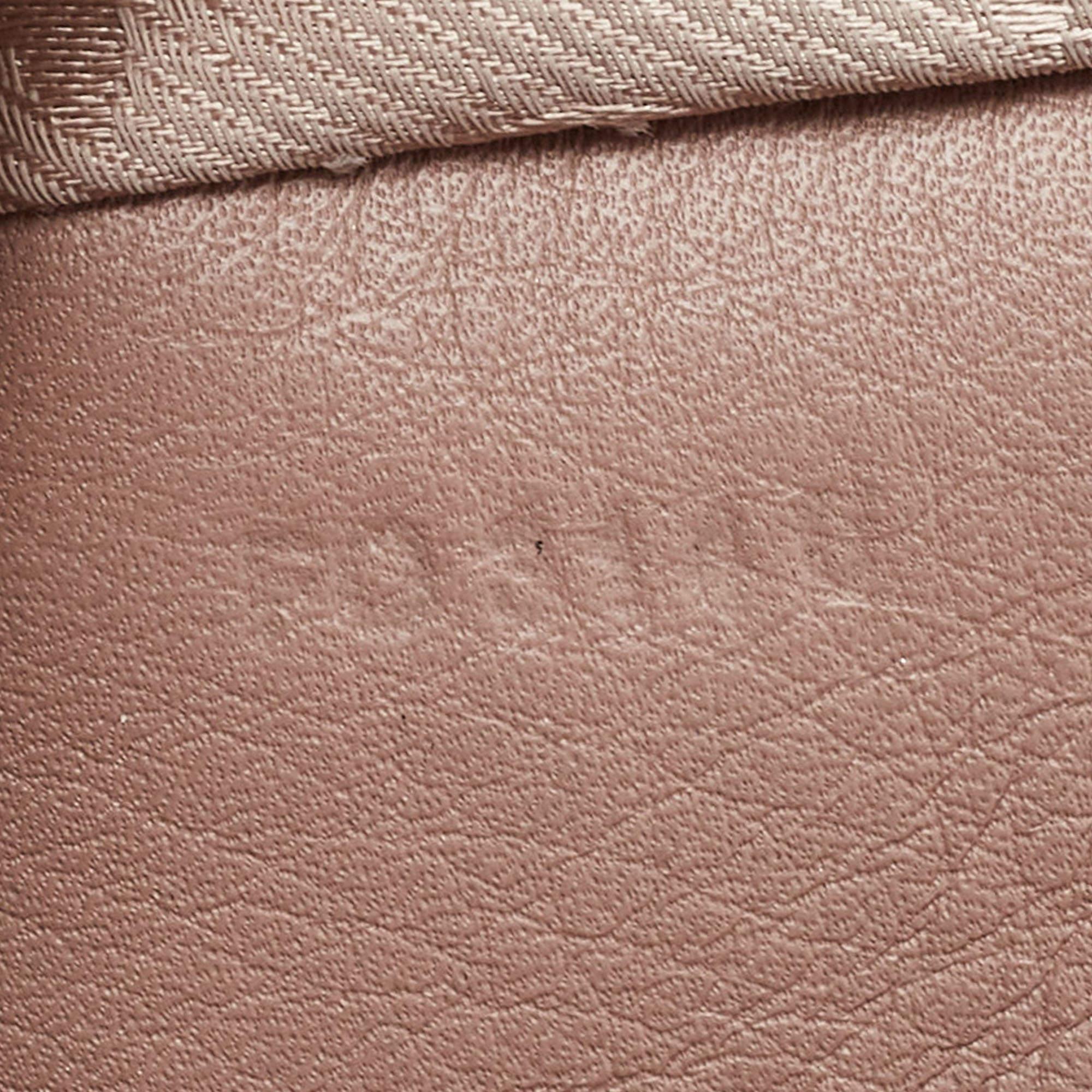 Louis Vuitton Rose Cuir Leather Cinema Intrigue Bag 1