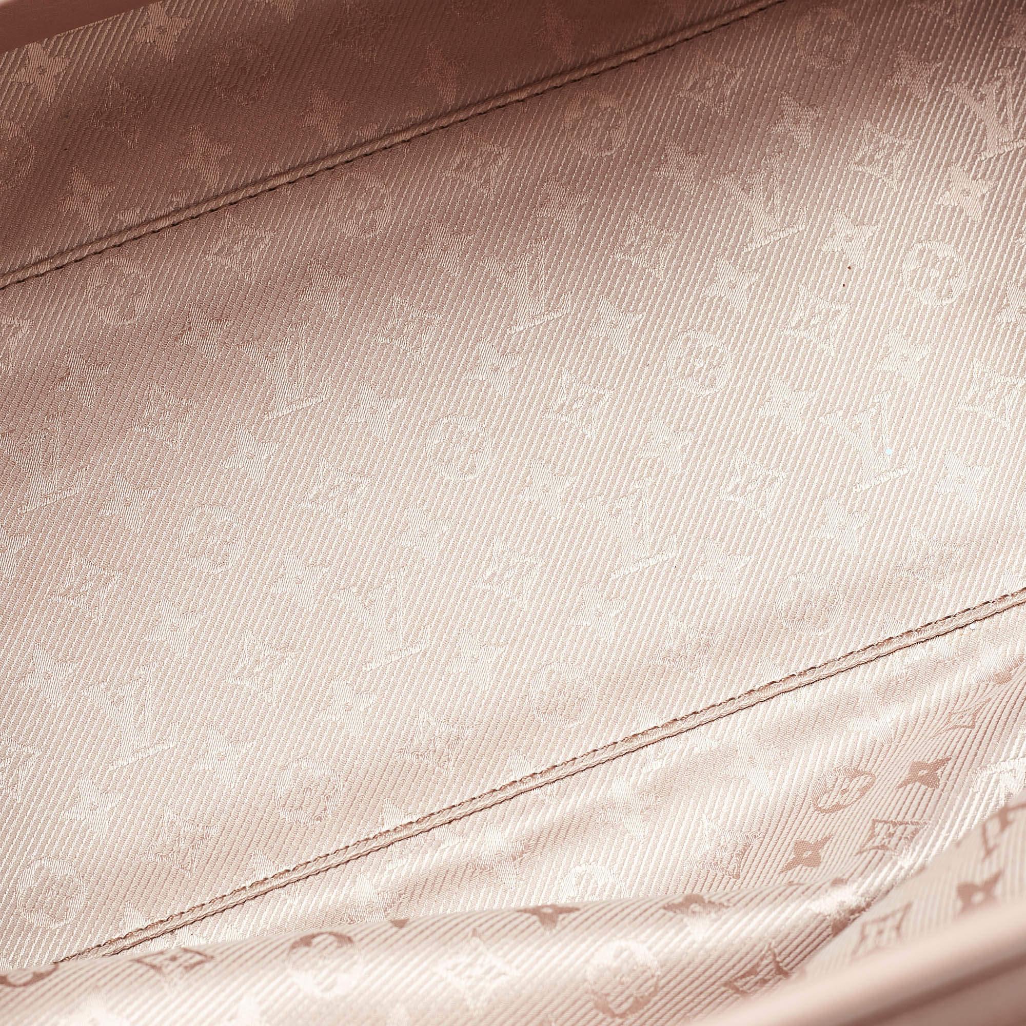 Louis Vuitton Rose Cuir Leather Cinema Intrigue Bag 2