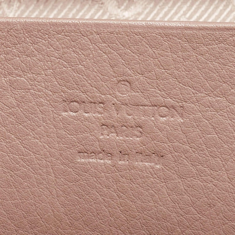 Louis Vuitton Rose Cuir Leather Cinema Intrigue Bag Louis Vuitton