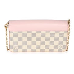 Louis Vuitton Rose Damier Azur Felicie Pochette