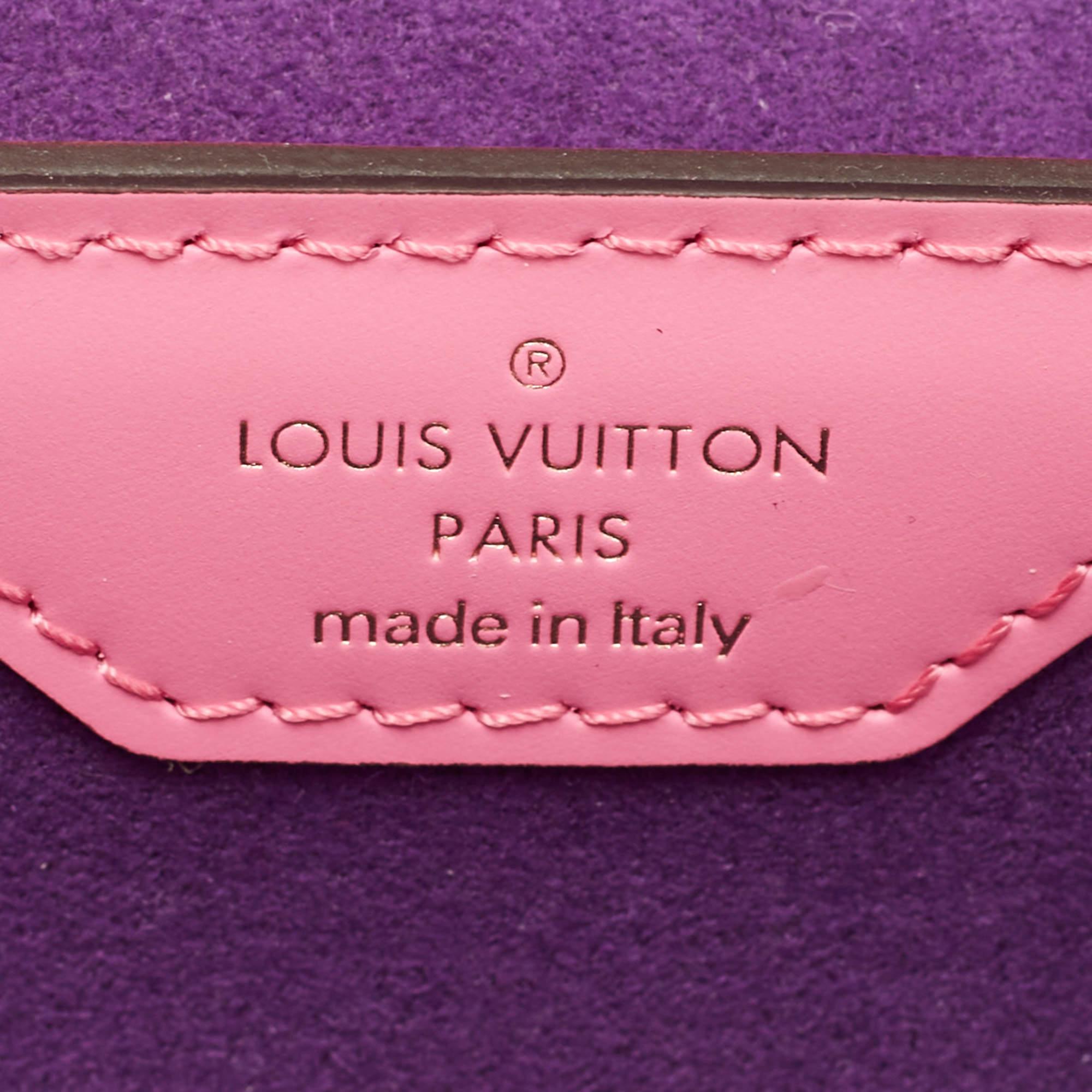 Louis Vuitton Rose Epi Leather Papillon Trunk Bag 7