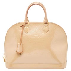 Florentine Monogrammierte Vernis Alma GM-Tasche von Louis Vuitton